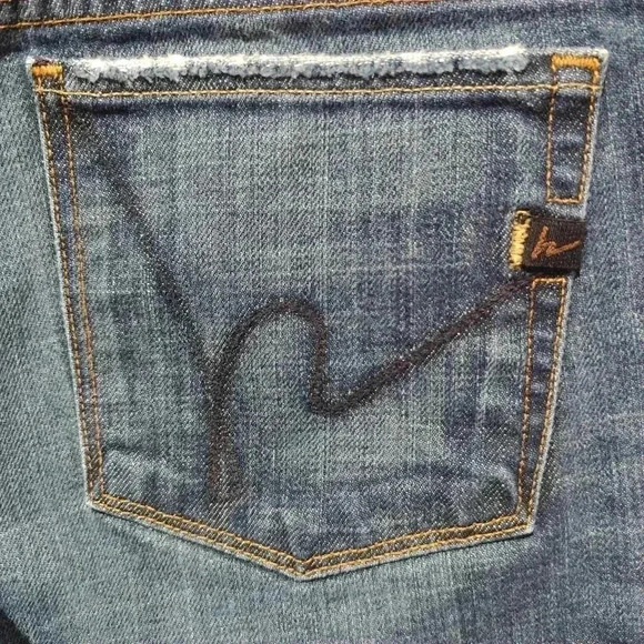 Citizens of Humanity Jeans Dita Petite Boot Cut 30 Dark Wash - Picture 4 of 12